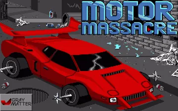 Motor Massacre screen shot title